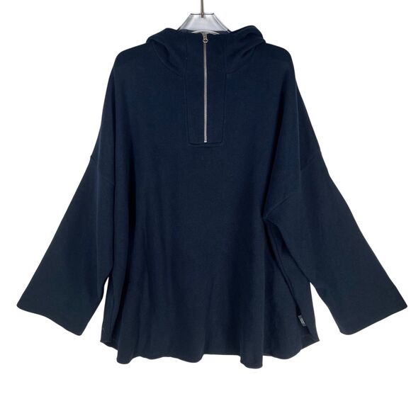 Holebrook Other - Holebrook Original Windproof Men's XL 1/4 Zip Sweater Blue Pockets Hood Lined